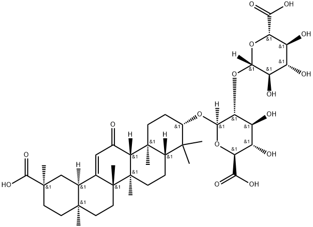 Licorice-saponin H2 Structure